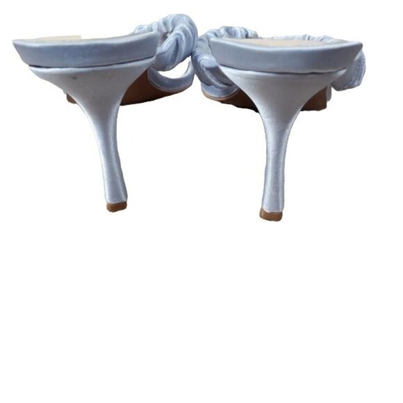 Lulu's cabrera pastel blue satin heels women's size 9 - Picture 4 of 6